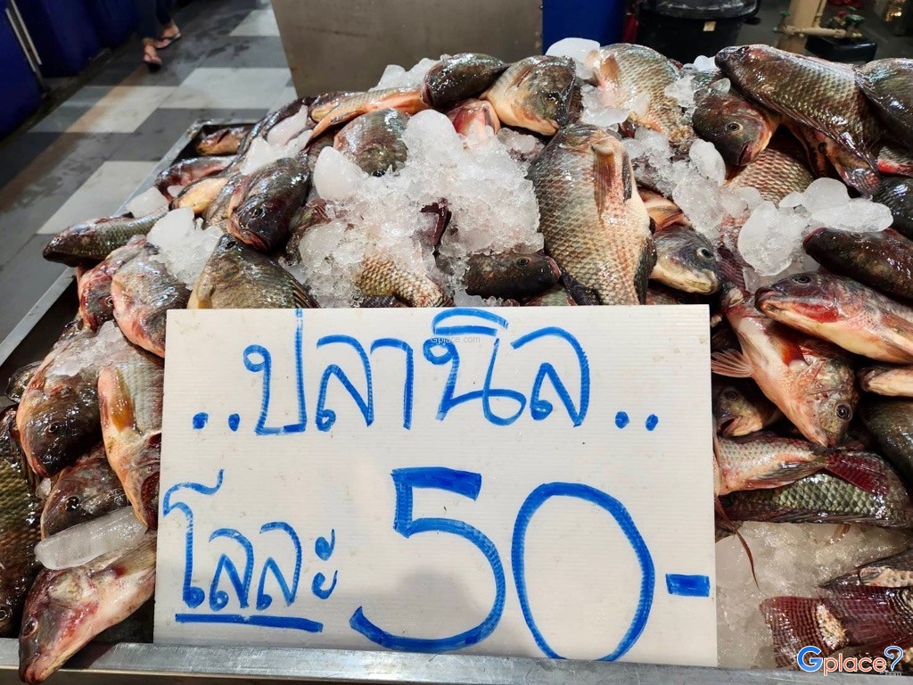 ตลาดสดธนบุรี ถนนบรมราชชนนี