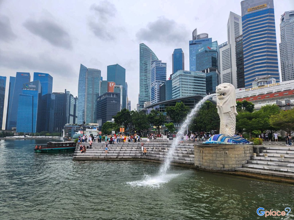 เมอร์ไลออนพาร์ค  Merlion Park