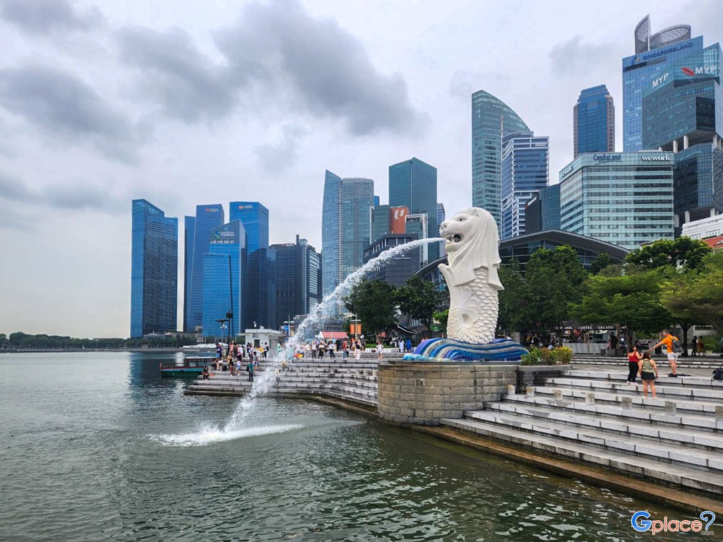 เมอร์ไลออนพาร์ค  Merlion Park