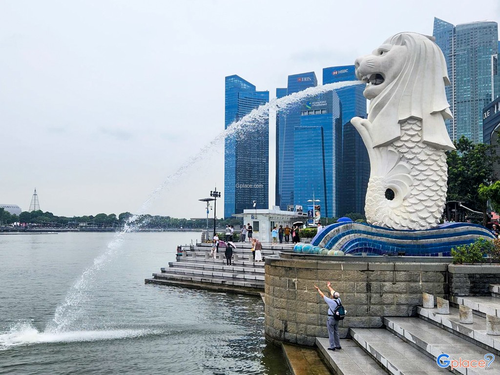 เมอร์ไลออนพาร์ค  Merlion Park