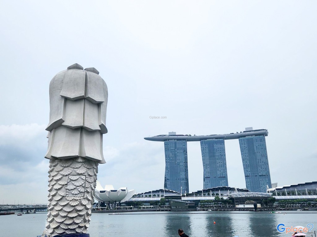 เมอร์ไลออนพาร์ค  Merlion Park