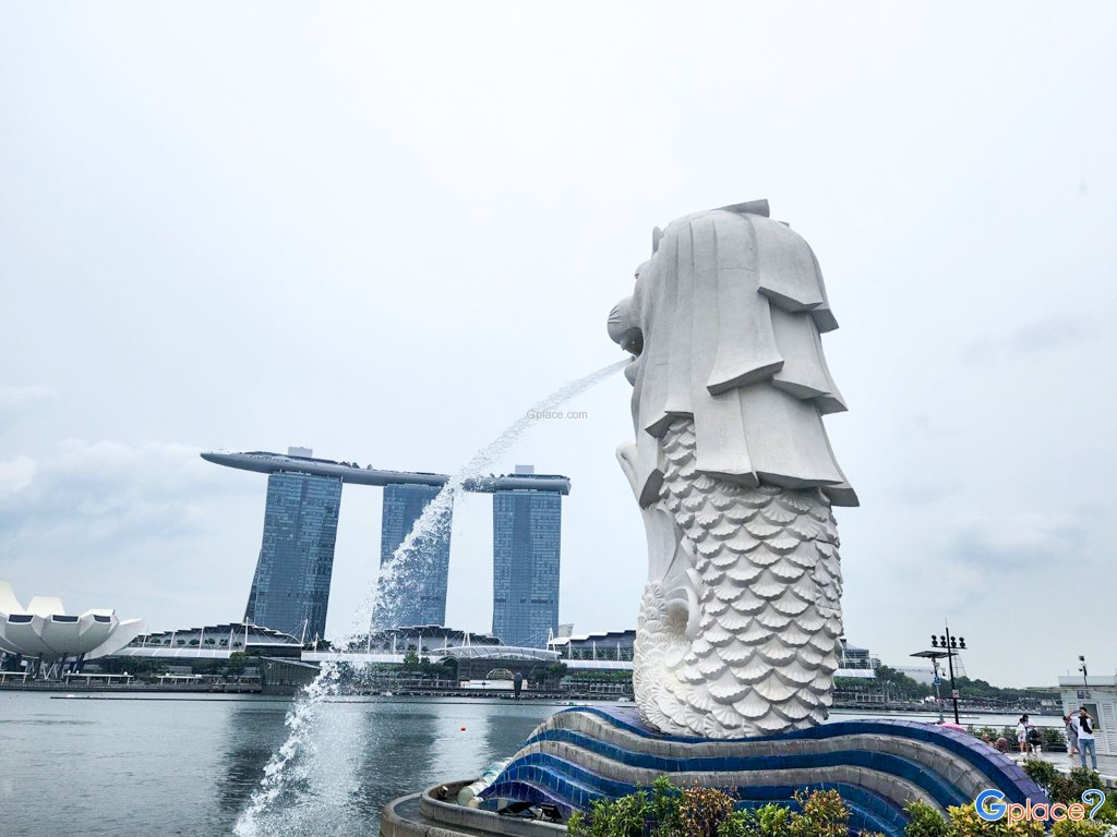 เมอร์ไลออนพาร์ค  Merlion Park