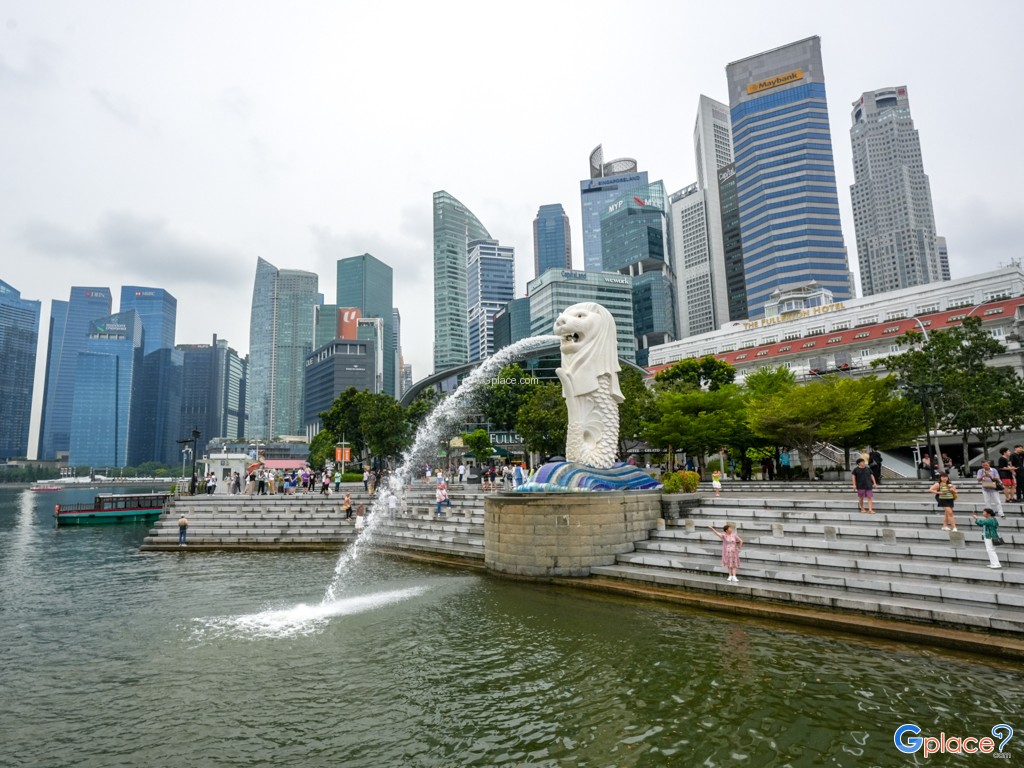 เมอร์ไลออนพาร์ค  Merlion Park