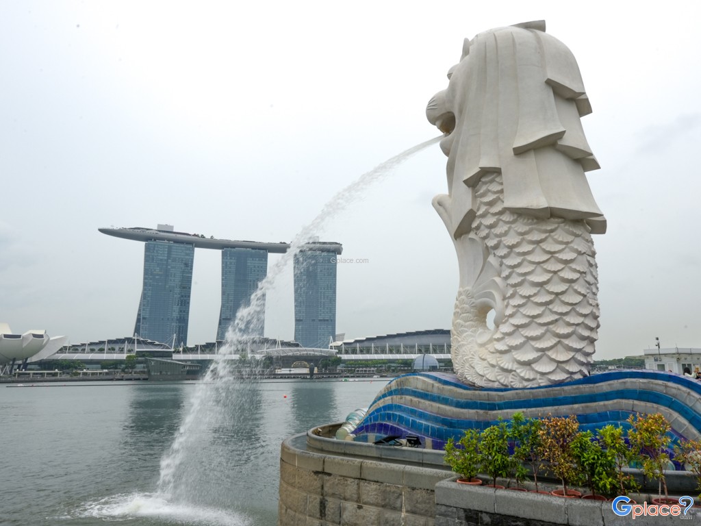 เมอร์ไลออนพาร์ค  Merlion Park