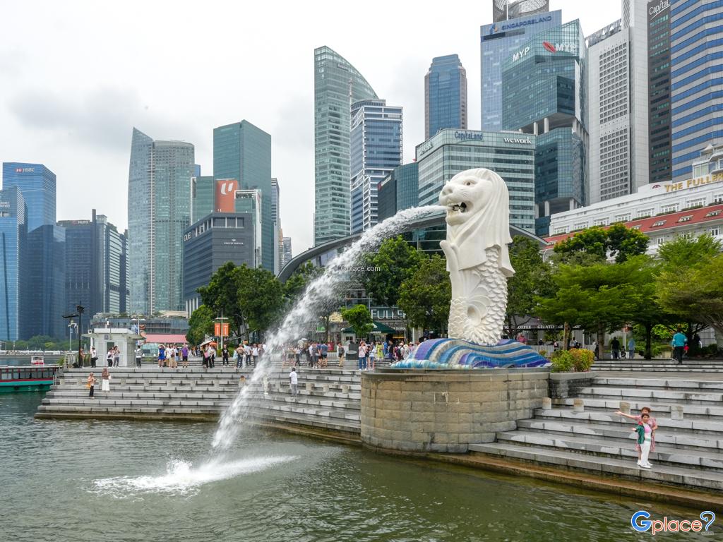 เมอร์ไลออนพาร์ค  Merlion Park